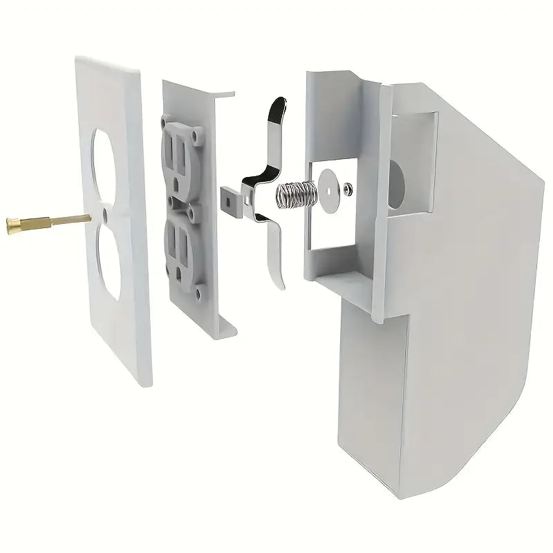 Wall Outlet Hidden Safe With Key Lock, The Sneaky Way To Trick Thieves, Easy To Install, Real Wall Plate, Wall Hidden Safe For Money, Elevated Choice Over Book Safe Or Can Safe