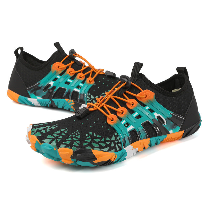 New large size hiking shoes outdoor men's and women's surf shoes swimming shoes tracing lovers creek beach shoes five finger shoes