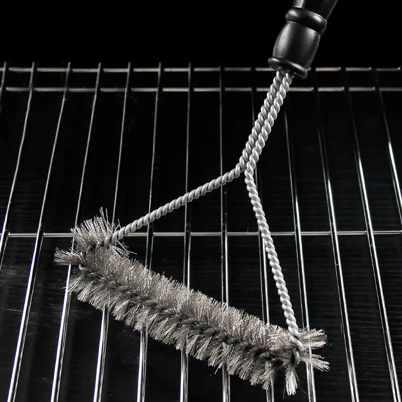 Stainless Steel BBQ Grill Cleaning Brush - 1pc Tool