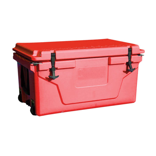 Khaki color ice cooler box 65QT camping ice chest beer box outdoor fishing cooler by Dropsure