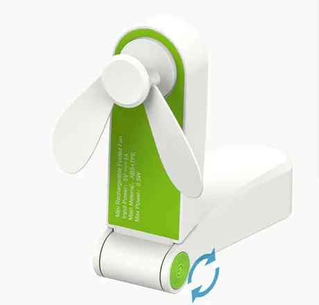 USB Rechargeable Mini Handheld Pocket Fan