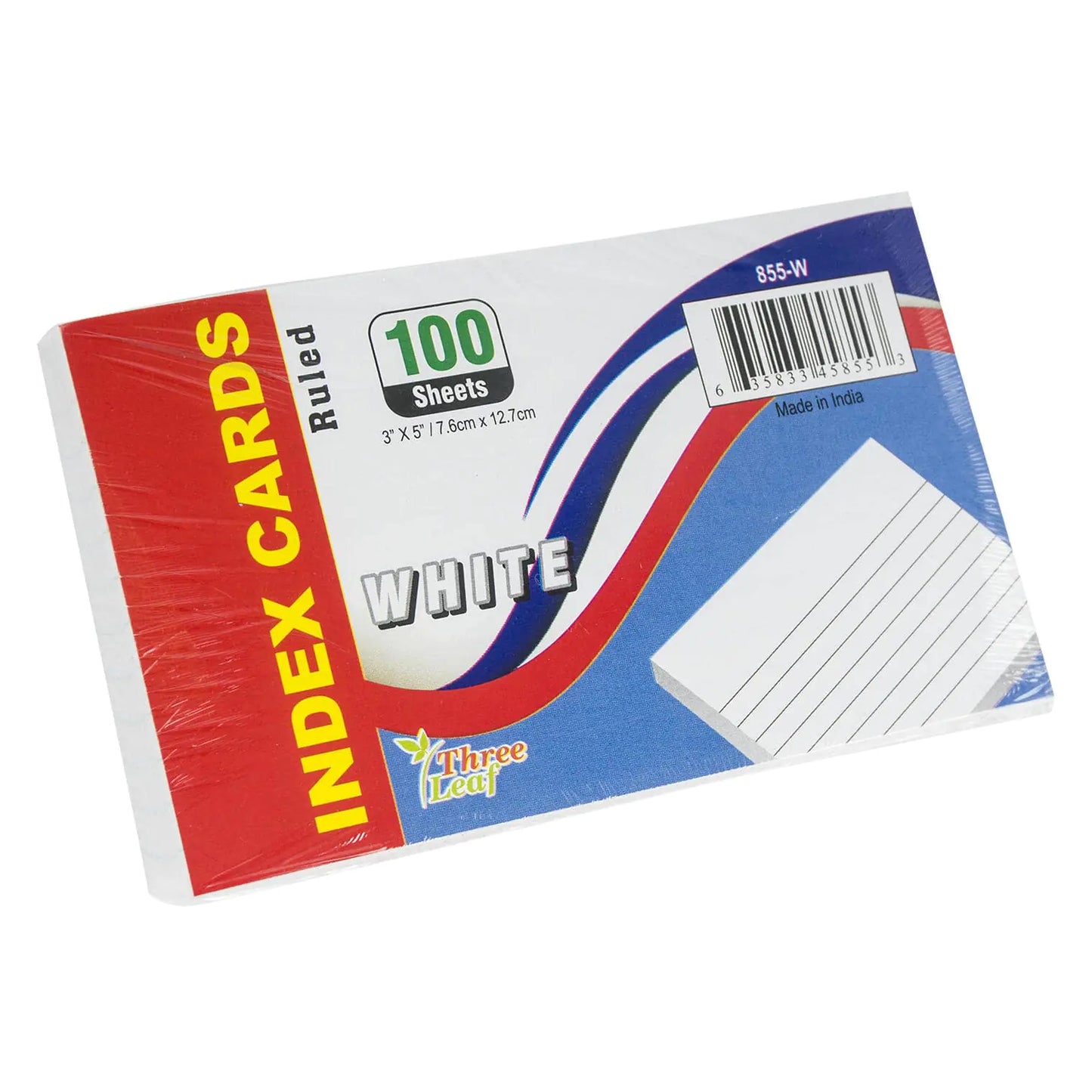 Three Leaf Index Card