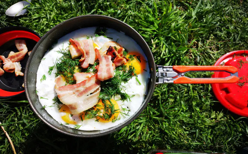 Teflon Coated Non-Stick Frying Pan for Outdoor Cooking