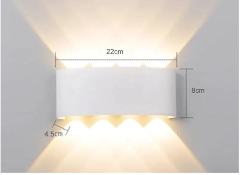 Waterproof LED Wall Lamp for Indoor & Outdoor