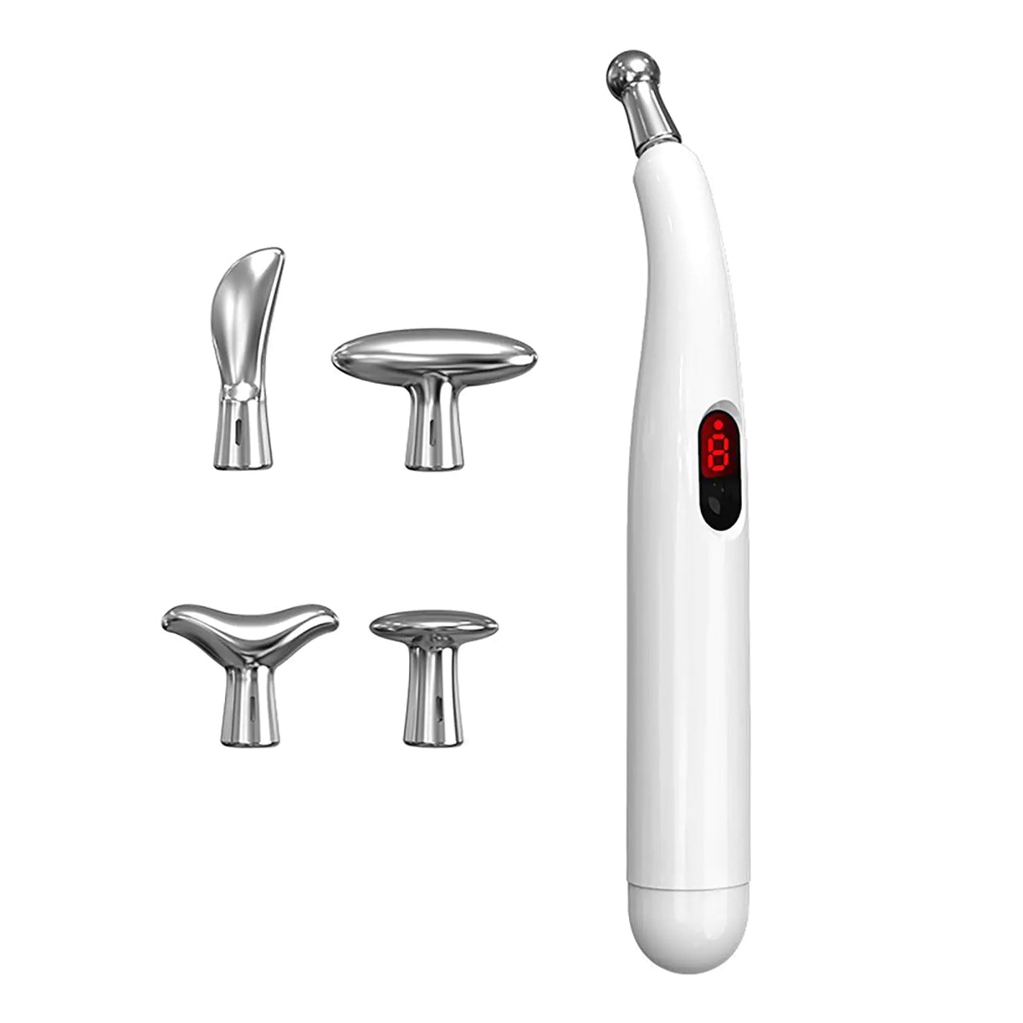 Acupuncture Pen - Electronic Pain Relief Therapy 5-in-1 Merídiān Energy Pulse Massage Pen USB Energy Pen Pain Relief Tools Gifts for Women & Men