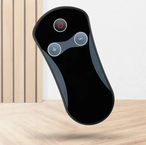 Remote control for 2 In 1 Under Desk Electric Treadmill with power and speed buttons.