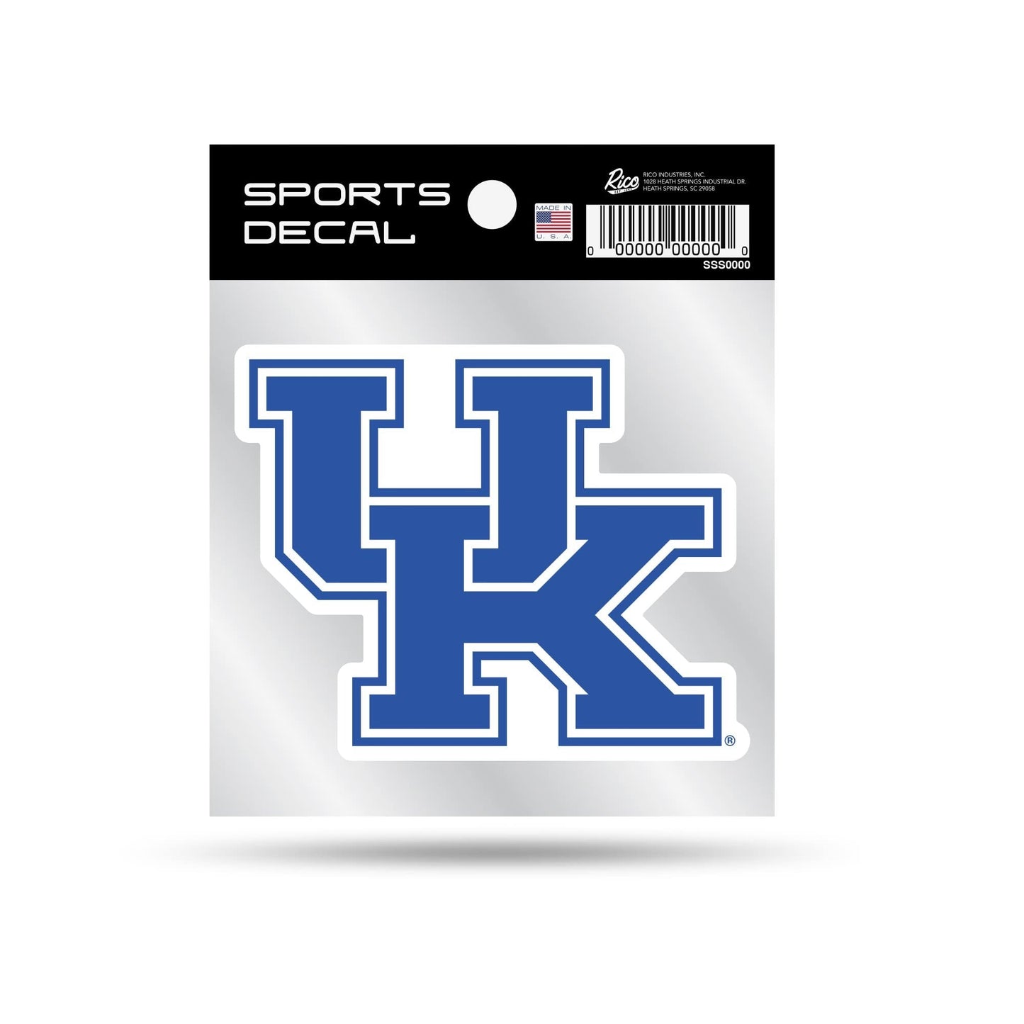 Rico Industries NCAA Kentucky Wildcats 4" x 4" Decal