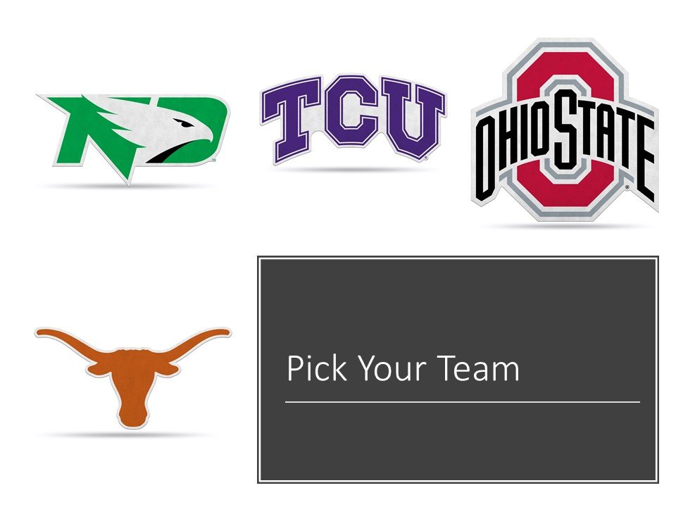 TCU Horned Frogs Pennant Primary Logo 18 Inch Texas Christian University