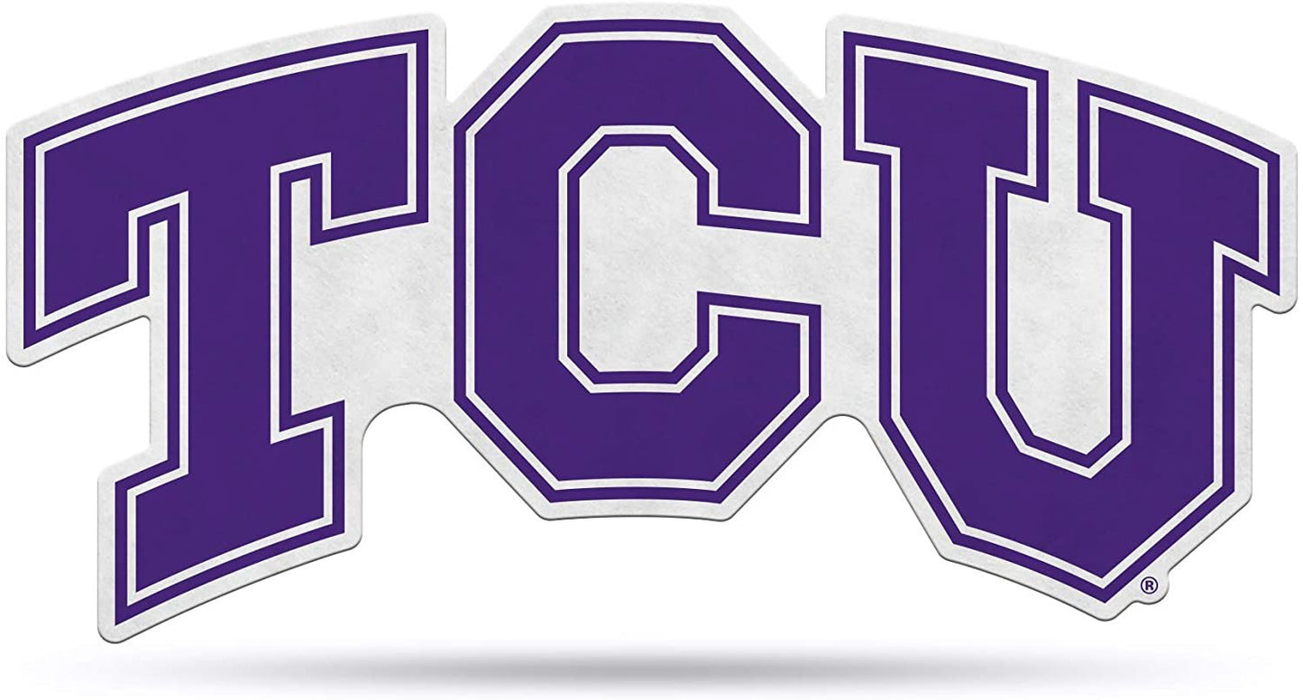TCU Horned Frogs Pennant Primary Logo 18 Inch Texas Christian University