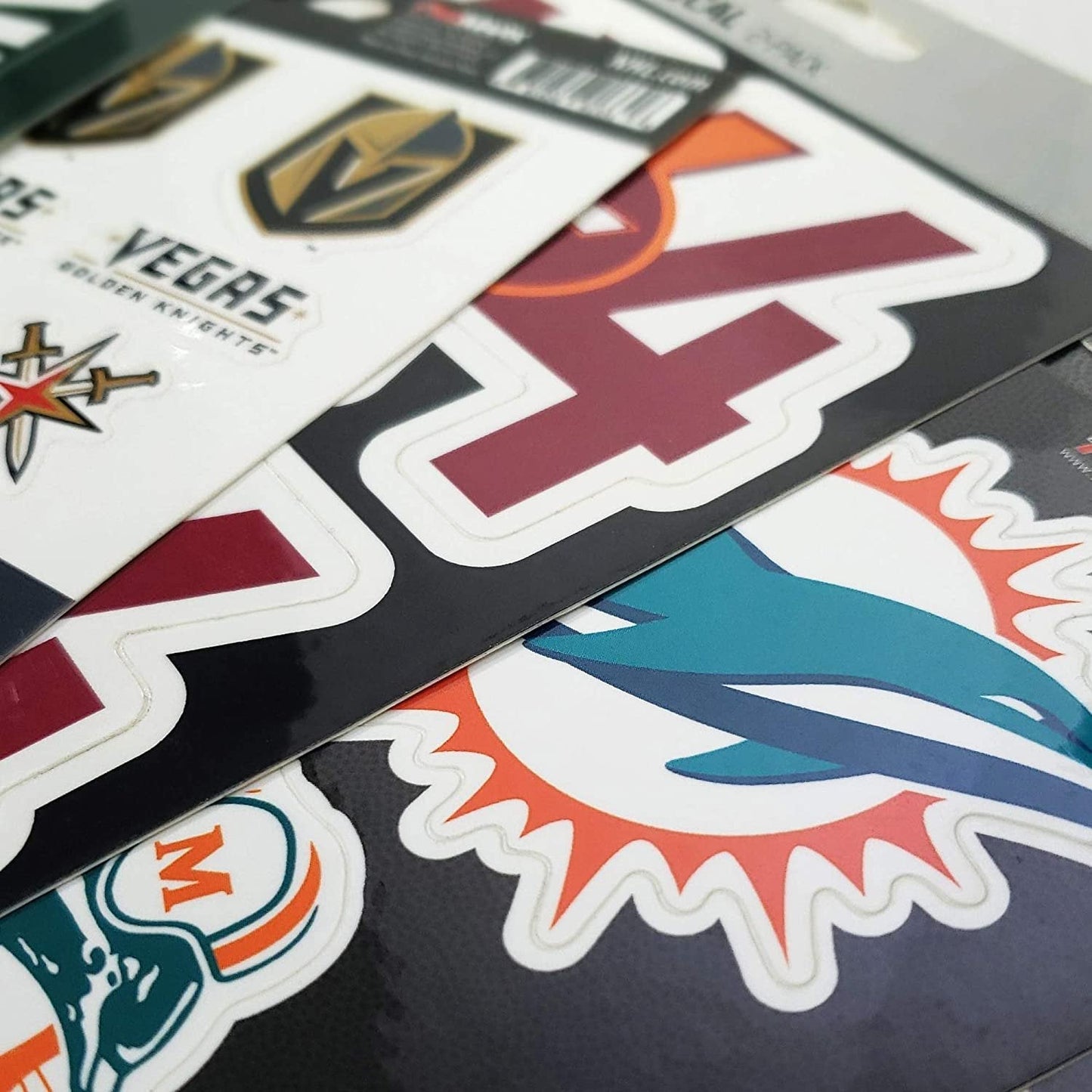 University of South Florida USF Bulls 6-Piece Decal Sticker Set, 5x6 Inch Sheet, Gift for football fans for any hard surfaces around home, automotive, personal items