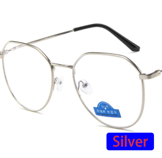 Blue Light Blocking Glasses with Metal Frame