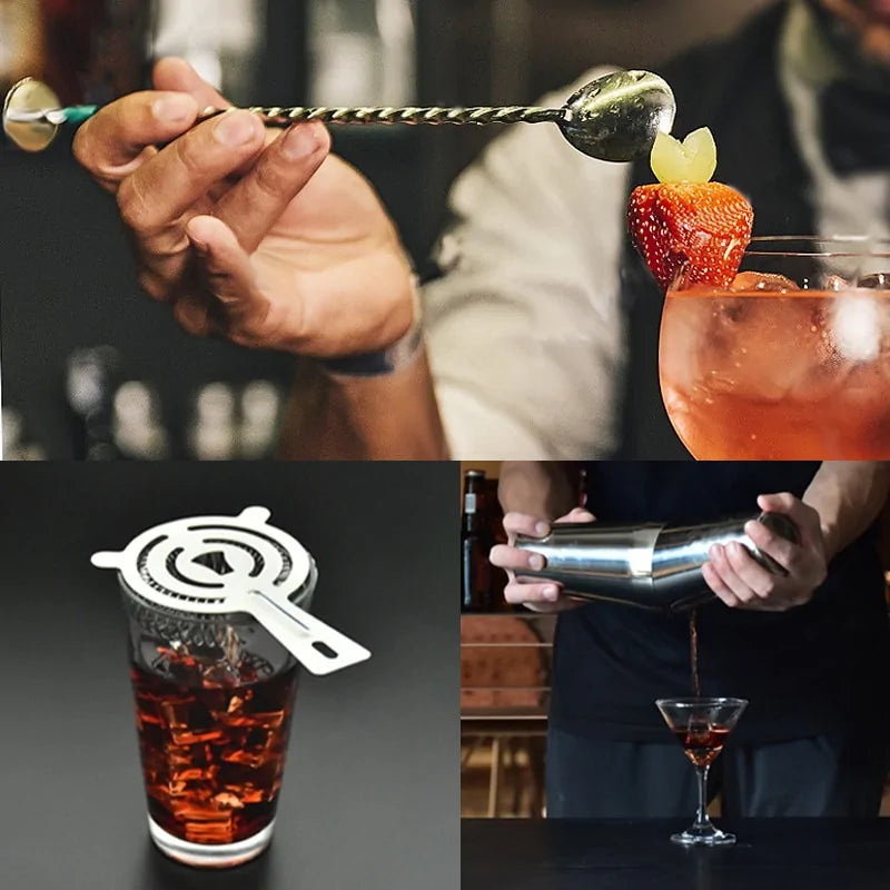 1-12 pcs Cocktail Shaker Set