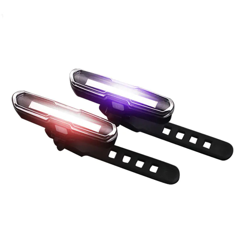 USB Rechargeable Bicycle Tail Light for Night Riding