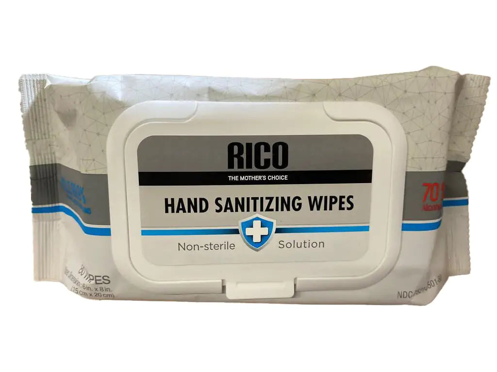 70% Alcohol Hand Sanitizing Wipes - 3 Pack