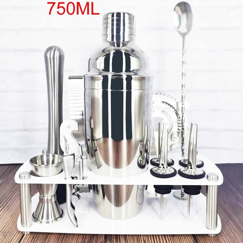 1-12 pcs Cocktail Shaker Set