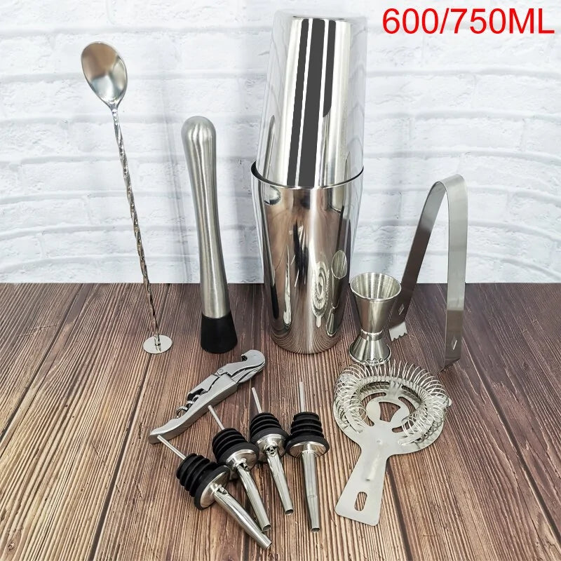 1-12 pcs Cocktail Shaker Set