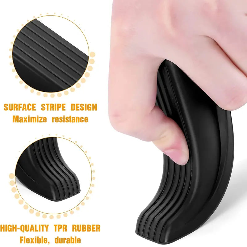 Heavy Duty Rubber Door Stopper for Home & Office