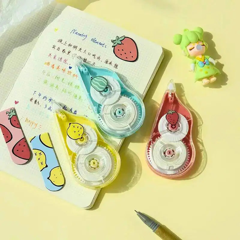 Transparent Correction Tape Dispenser - Random Color