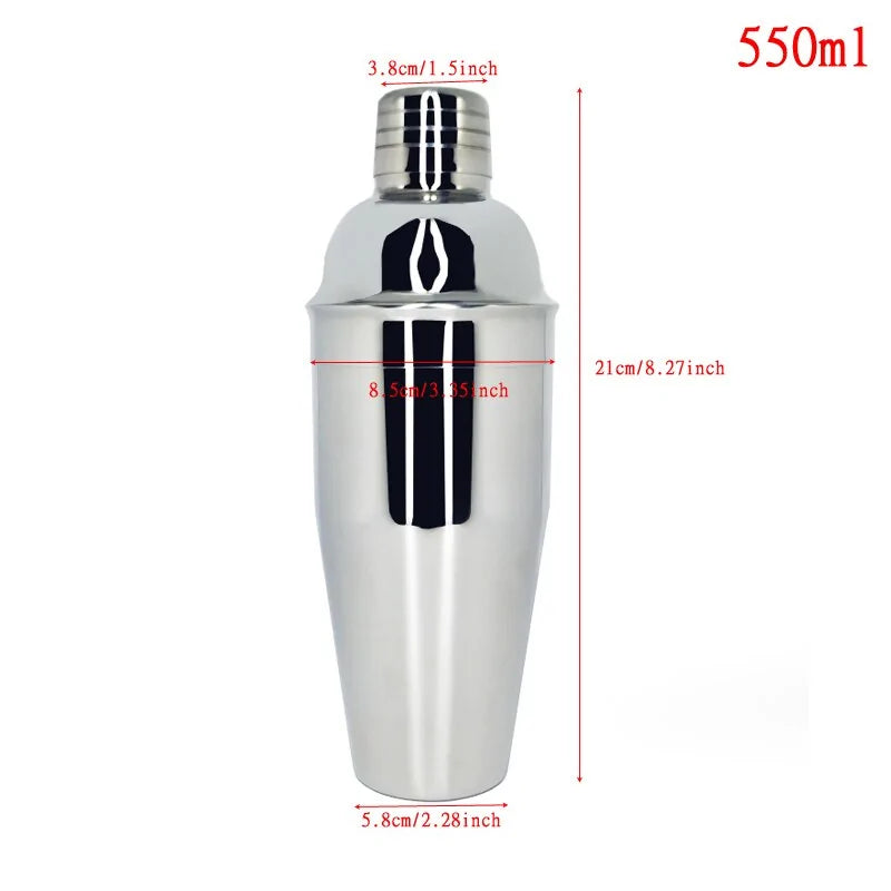 1-12 pcs Cocktail Shaker Set