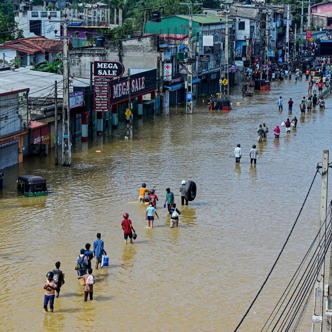 In Photos and Video: Devastating Floods Swamp Parts of Asia
