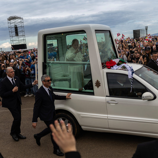 Thousands Greet Pope Leo as He Prays Near Site of Beirut Port Blast