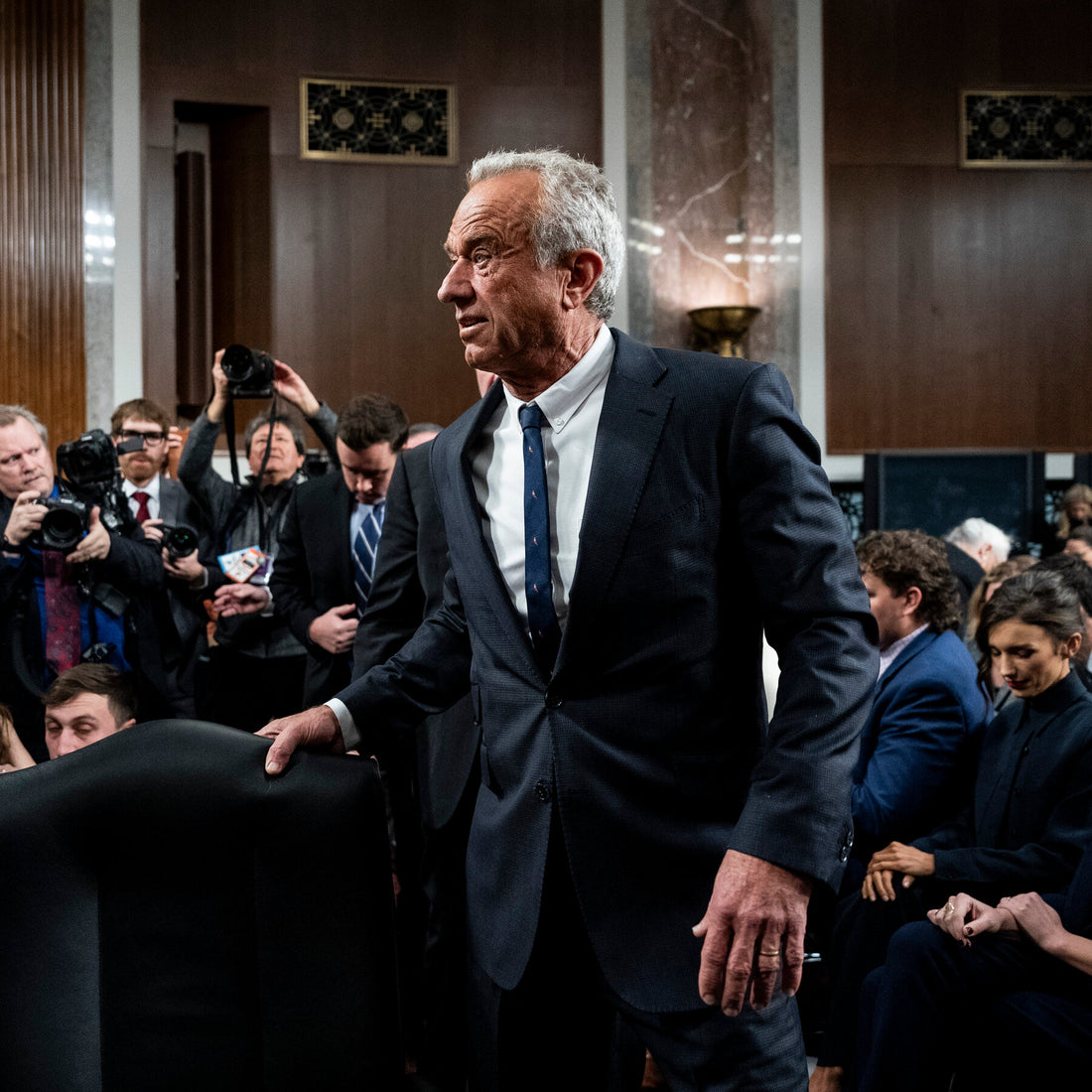 RFK Jr. Faces Senate Grilling After Vaccine Changes and C.D.C. Shake-Up