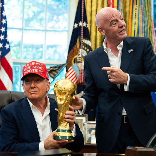 FIFA’s Leader Often Flatters Trump. Now, He’s Awarded Him a Peace Prize.