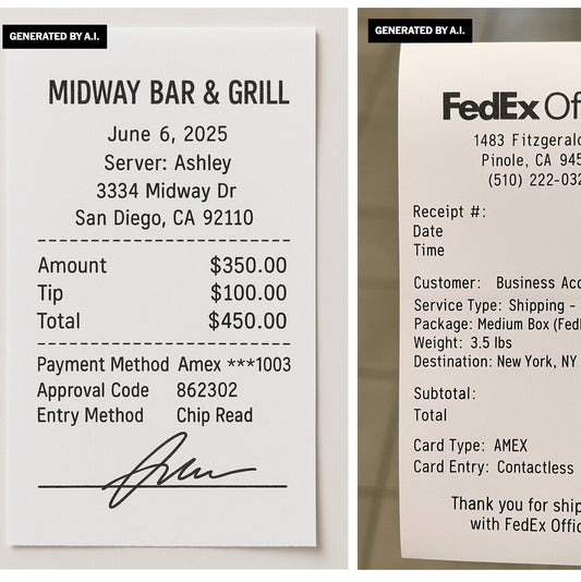 When It Comes to Spotting Fake Receipts, It’s A.I. vs. A.I.