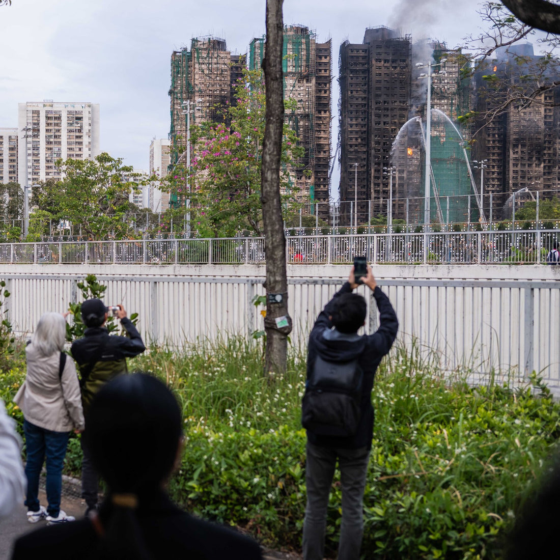 Hong Kong Man Arrested After Posting Online About Deadly Fire