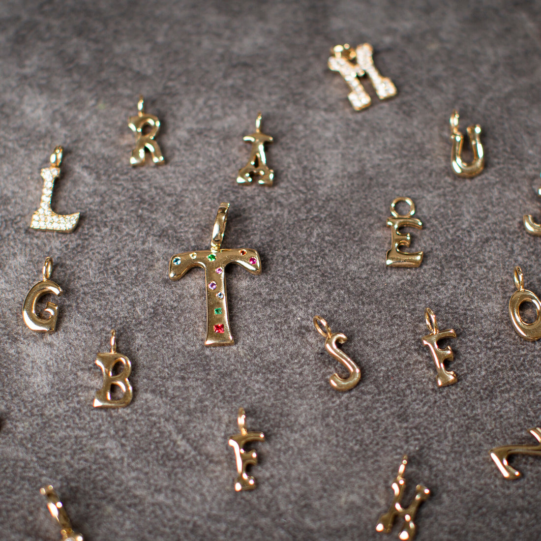 Letter Jewelry Spells Success These Days