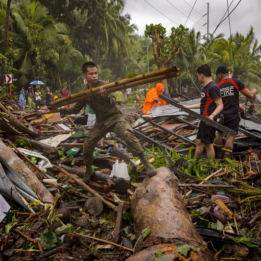A Million Evacuated as Typhoon Fung-Wong Hit the Philippines