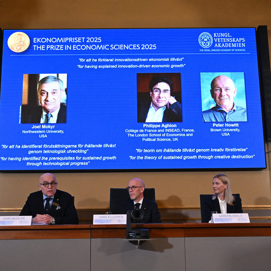Three Share Nobel in Economics for Work on How Technology Drives Growth