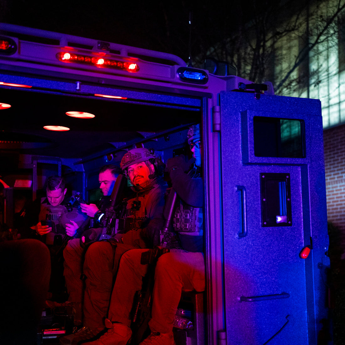 Gunshots, Sirens and a Manhunt Transform Brown’s Campus