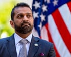 Ex-FBI officials sue Kash Patel over claims they were fired for investigating Trump