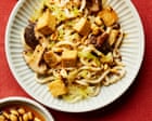 Rukmini Iyer’s quick and easy recipe for chilli crisp topped noodles with tofu and cabbage | Quick and easy