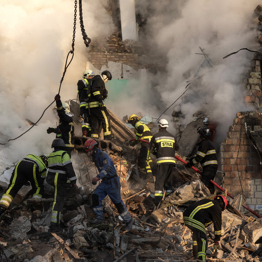 Russian Missile and Drone Attack Kills at Least 14 in Kyiv
