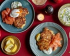 Potato rostis with smoked salmon and horseradish soured cream – recipe