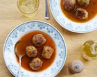 José Pizarro’s recipe for parsnip, apple and chickpea albóndigas in saffron-tomato broth