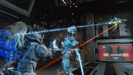 Pragmata is part puzzle game, part sci-fi shooter, and all a surprising amount of fun