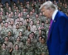 Trump faces criticism over to order to rebrand Pentagon as ‘Department of War’ – US politics live