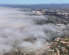 Satellite images show huge fog formation haunting central California