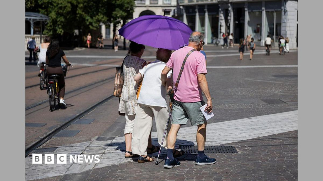 Heatwave warning sign