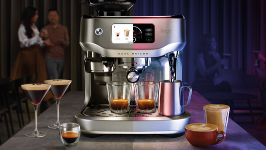 Sage's new dual-boiler coffee machine will help you brew espresso and steam milk like a pro