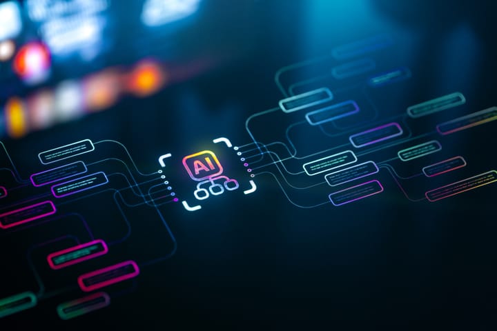 AI-generated workflow diagram