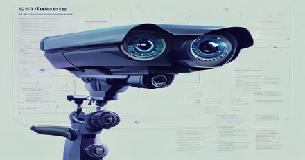Surveillance camera with AI-powered video analysis