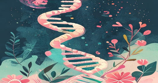 A DNA double helix