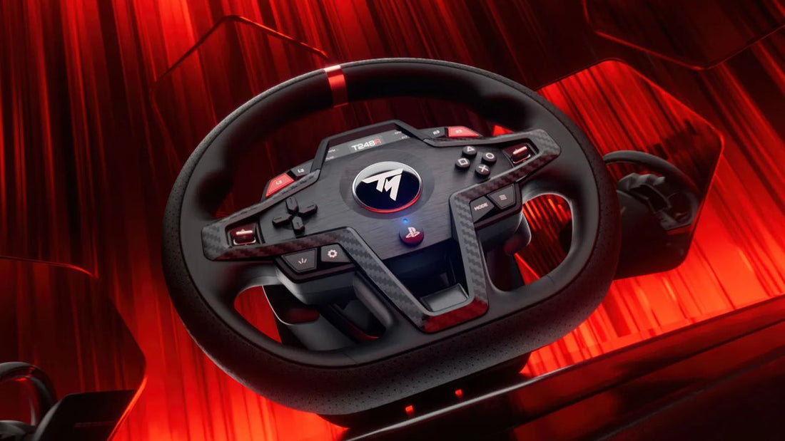 Thrustmaster reveals the T248R racing wheel, featuring three adjustable levels of force feedback and customizable LCD screen