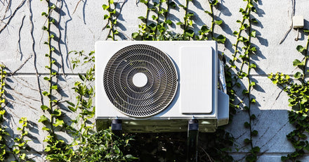 A heat pump installation