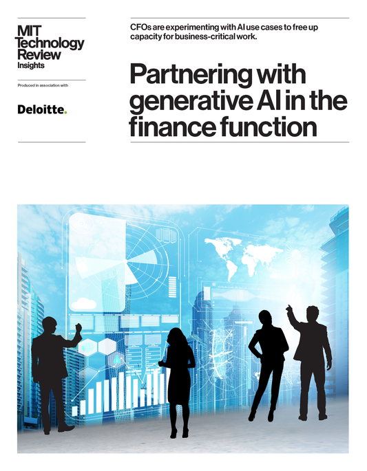 Partnering with generative AI in the finance function