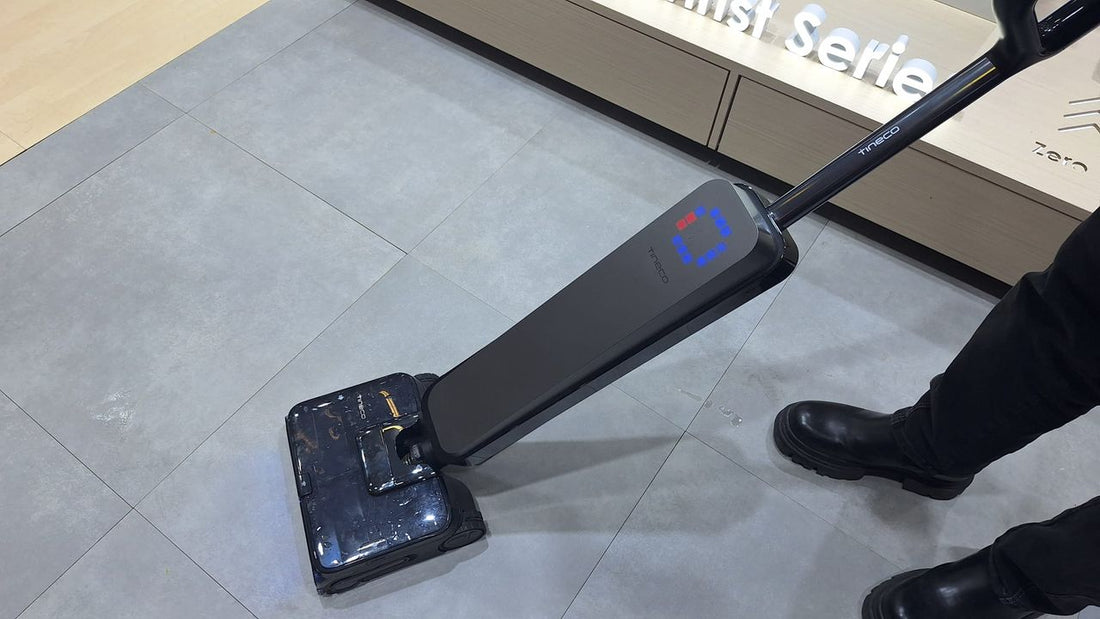 Tineco’s new wet-dry vac has a built-in squeegee so your floors won’t end up slippery